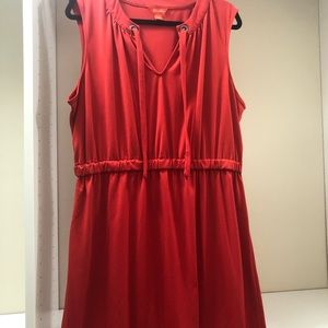 Joe Fresh red sleeveless dress